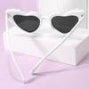 New In Luxury Fine Shimmering Love Pearl Sun Glasses Women Heart Glasses Casual Bling Sunglasses Lentes  Mujer
