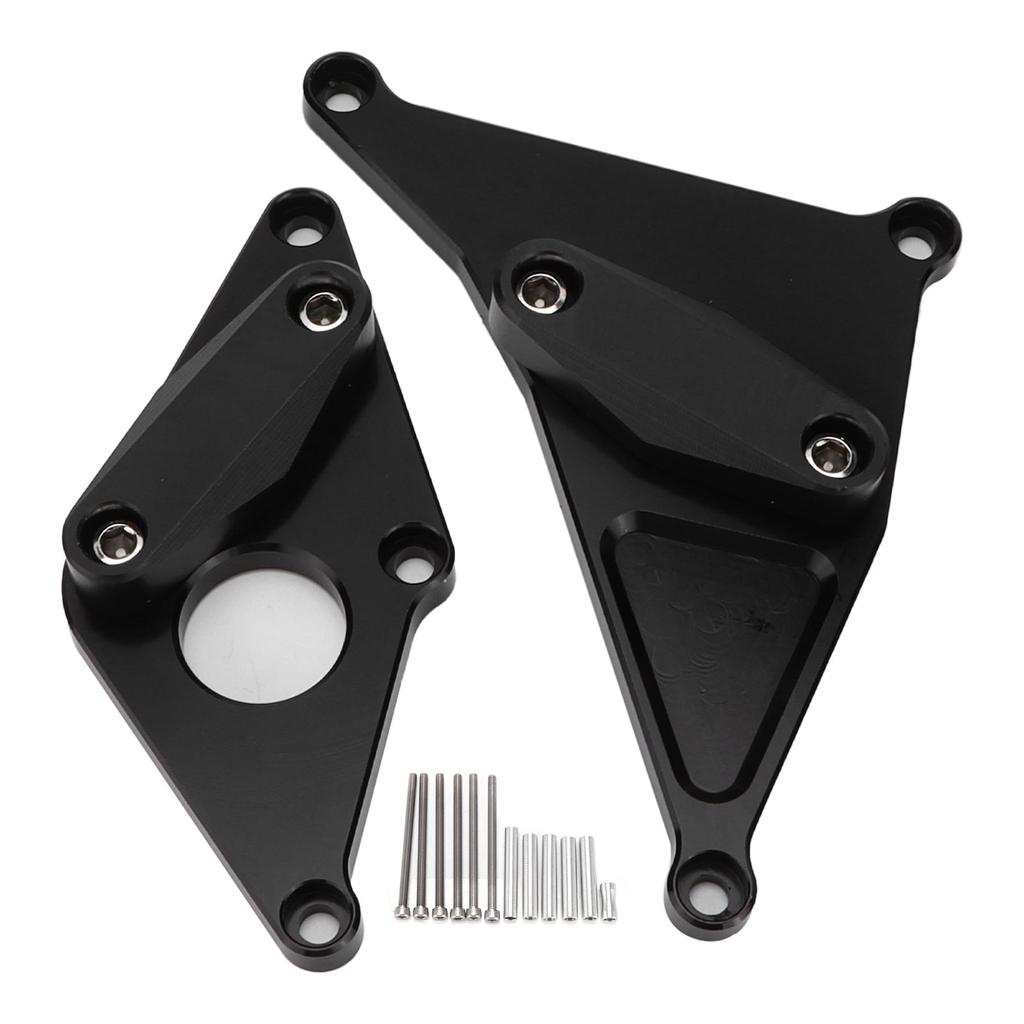 Par Motorcykel Ram Slider Kraschskydd Svart Modifiering Ersättning för SUZUKI SV650 2016 2018