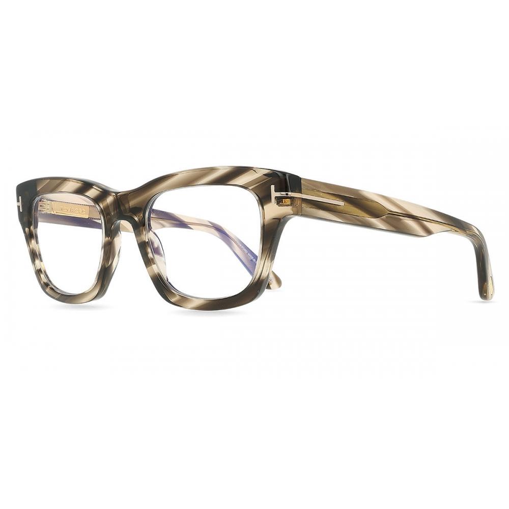 Tom Ford Unisex Blue Light Block Eyeglasses Ft6036 B 056
