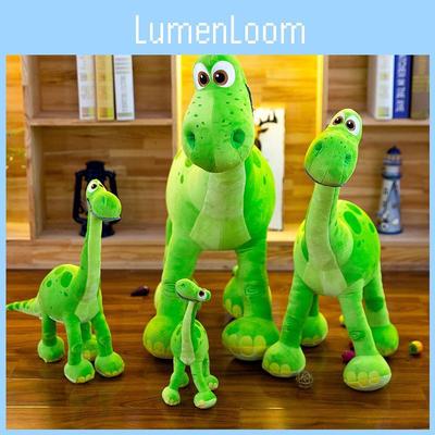 Plyšák Dobrý dinosaurus se super měkkým krátkým vlasem pro děti, společník pro miminka na spaní