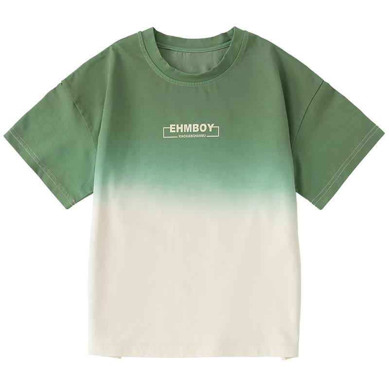 

Little Elephant Hamm Boys Gradient Short Sleeve T-Shirt 120