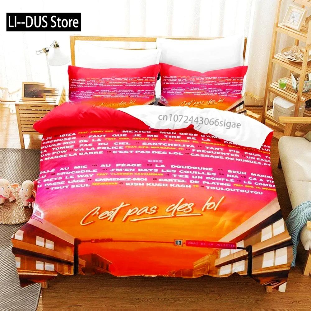 3D Printed JuL Bedding Set C'est Pas Des Lol Duvet Cover Double Twin Full Queen King Adult Kids Bedclothes Quilt Cover