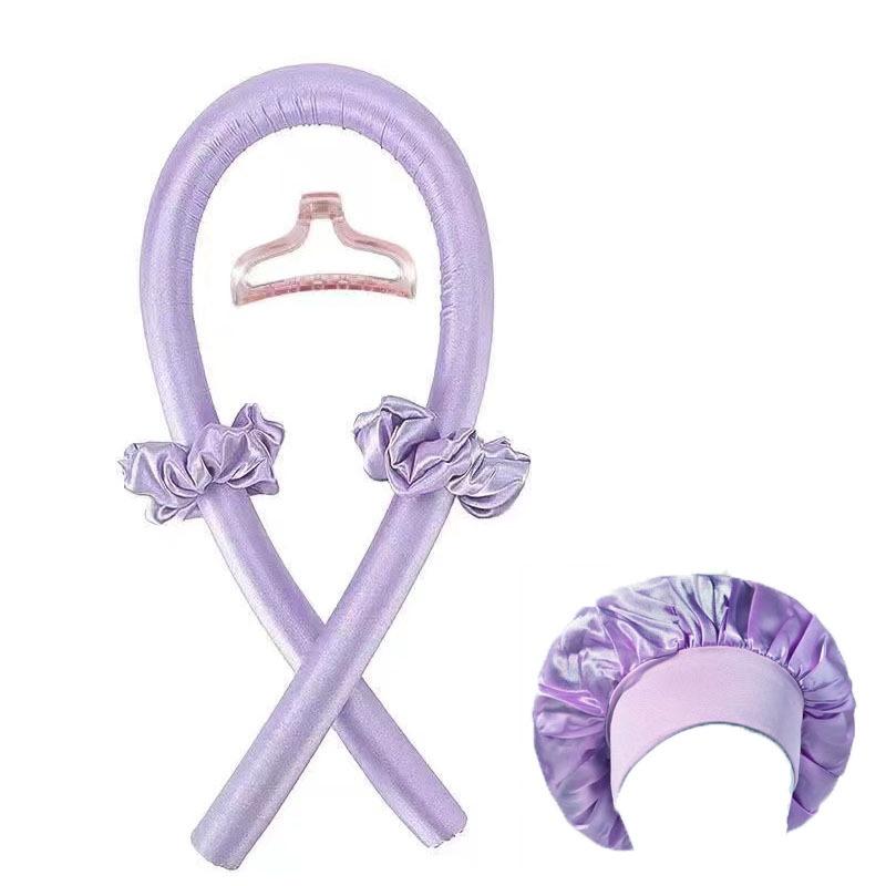 5 шт./комплект Женская безнагревная плойка для завивки волос Безнагревная повязка для создания локонов Мягкие блестящие волосы Завивка для волос Парикмахерские инструменты Аксессуары Женская