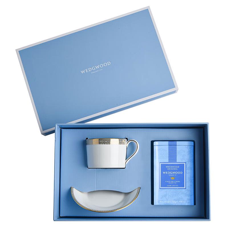 Подарочный набор Wedgwood  Золотое Кружево  из чашки и блюдца