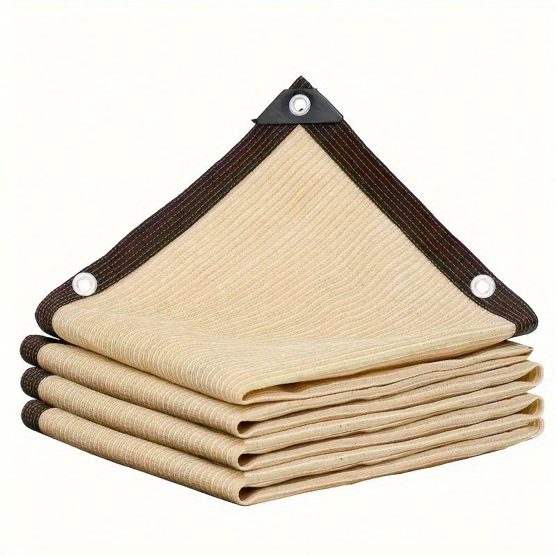 Sun Shade Cloth for Garden Sunblock Mesh Net Canopy Cover Unti-UV Awning Anti Heat with Grommets Backyard Supplies