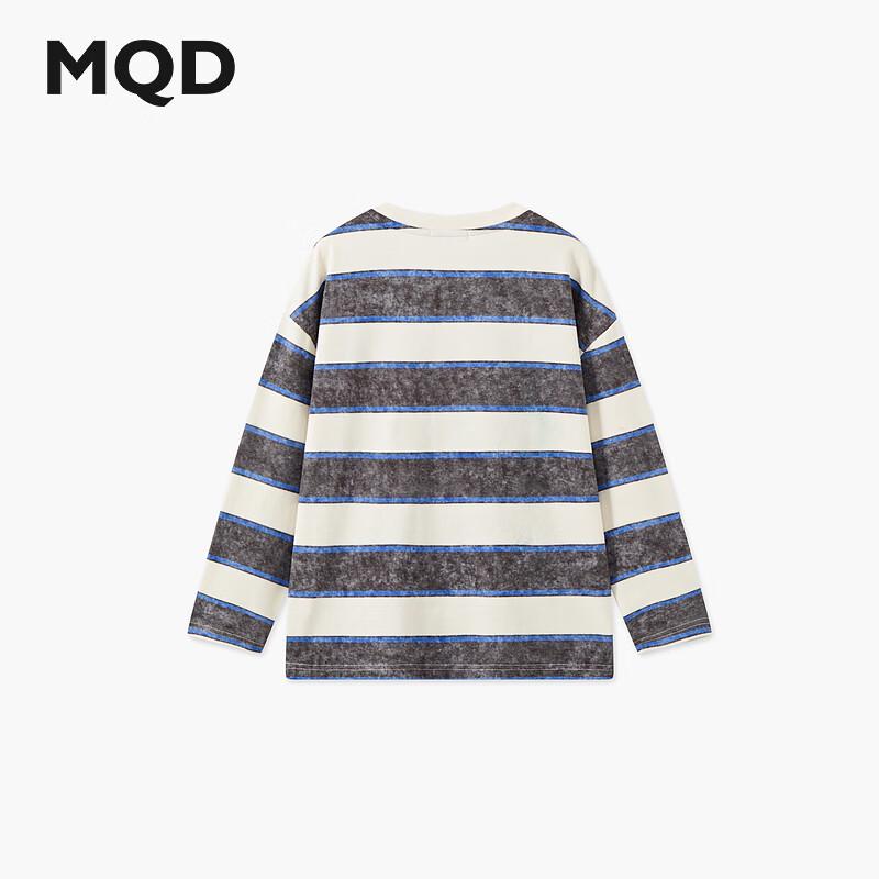 MQD Boys  Striped Pullover Sweatshirt 160cm