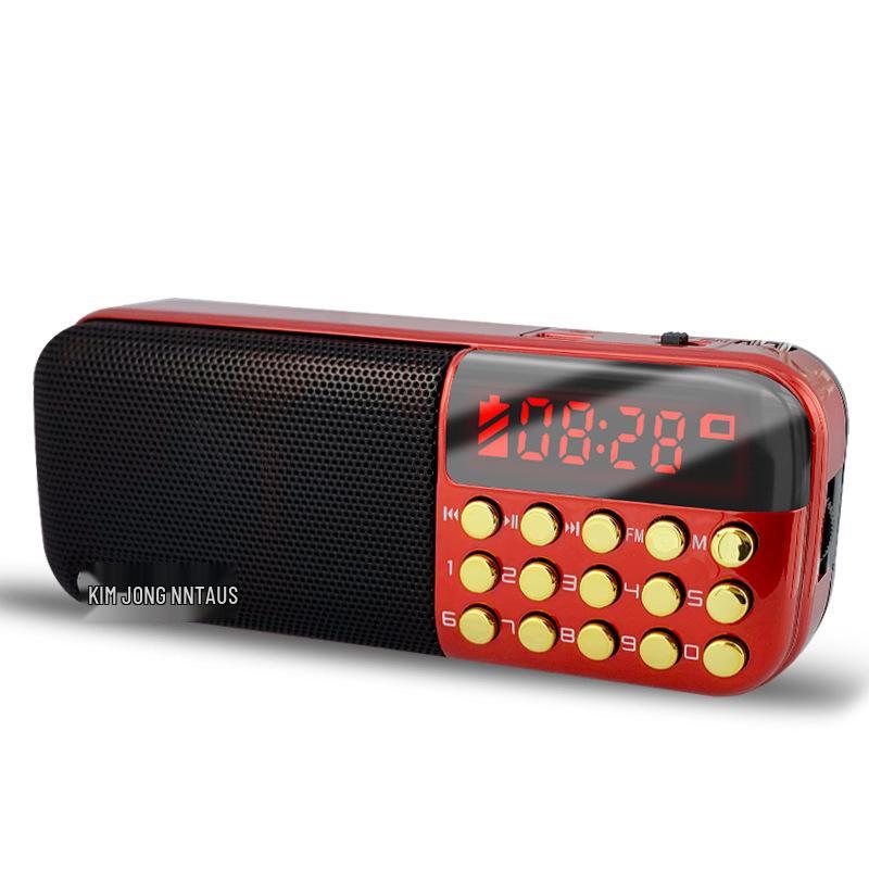 Jinzheng 875 Bluetooth Portable MP3 Player with Card Slot and High Volume for Elderly
