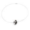 Les Trésors De Lily [J7218] - Silver Cable 'Arwen' Necklace