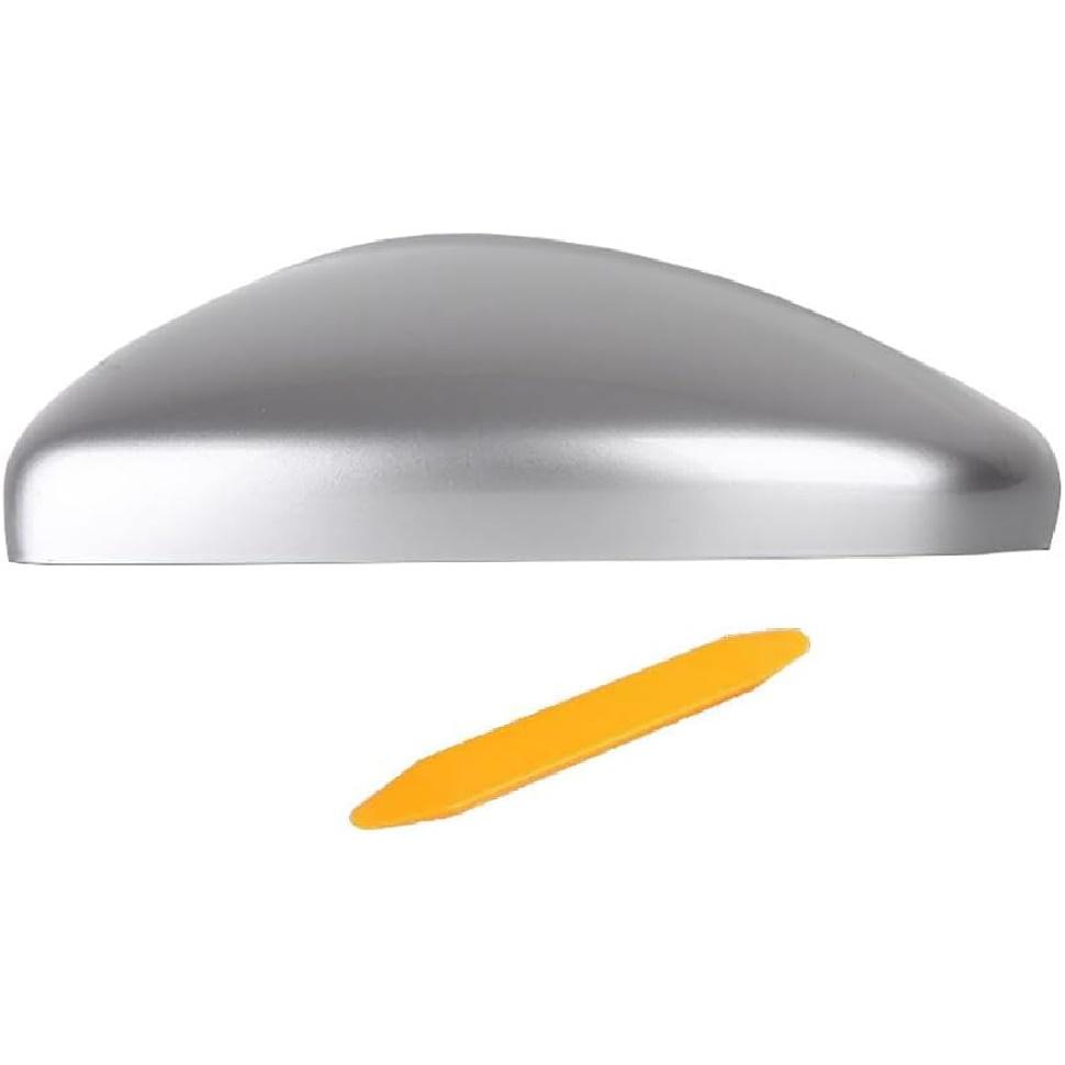 Right Passenger Side Mirror Cover Replacement Compatible With Volkswagen Jetta 2024 Rearview Mirror Cover Without Turn Signal (Black right)