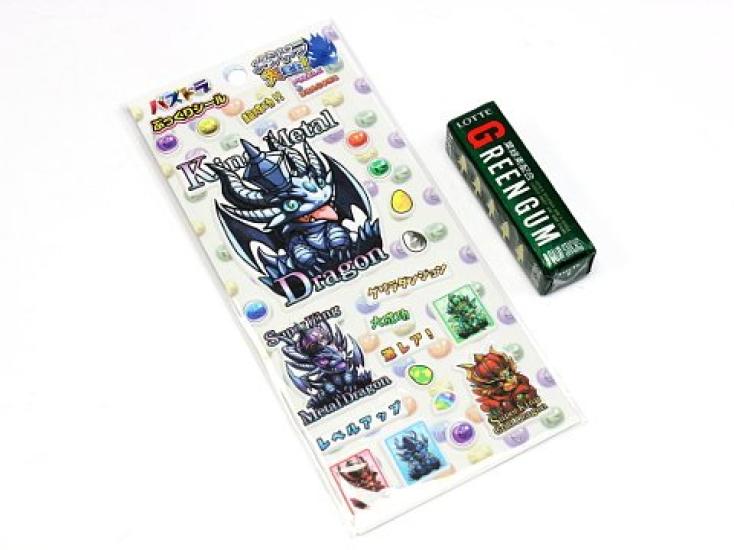 Mode Dela Casa Puzzle & Dragons Puffy Stickers (Set of 3)
