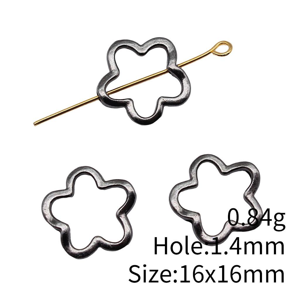 Bead Material Jewelry & Accessories Flower Small Hole Beads Spacer Accessories Parts Beads Jewelry Making Findings For Diy