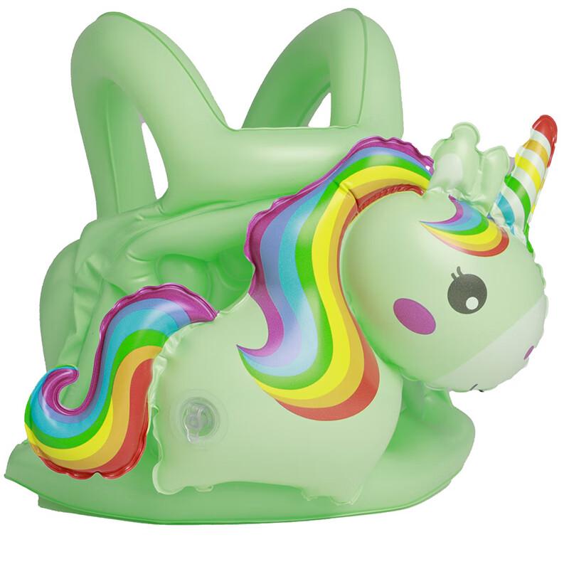 Rainbow Horse Unicorn Baby Inflatable Swim Seat (2-Pack)