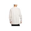 Nike Solid Color Logo Print Crew Neck Pullover Long Sleeve T-Shirt Men Tops White DX5869-030