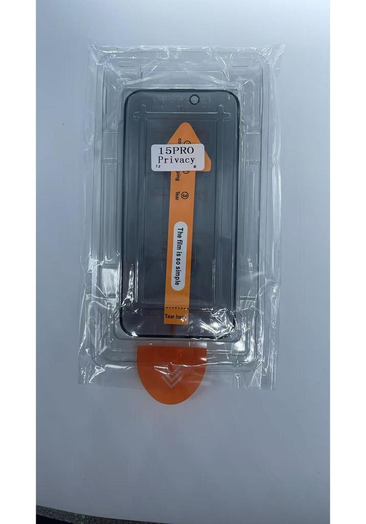 Apple 17 ProMax Privacy & Dust-Free Screen Protector
