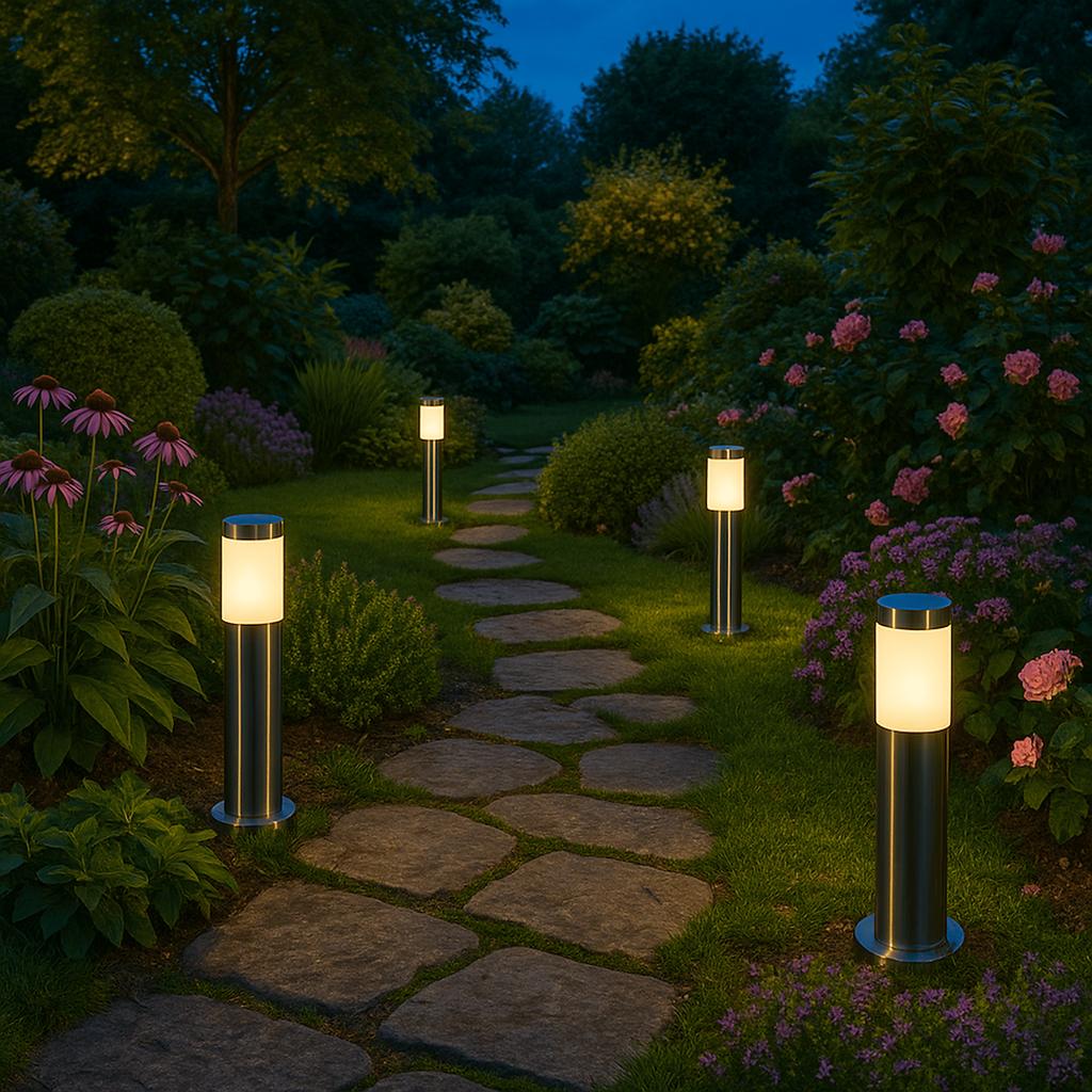 SŁUPEK OGRODOWY BROOKLYN 1XE27 IP44 45CM