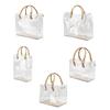 D0LF Clear PVC DIY Tote Bag Handbag Making Kit Handmade Gift Bags Craft Accessories Tool Set Birthday Holiday