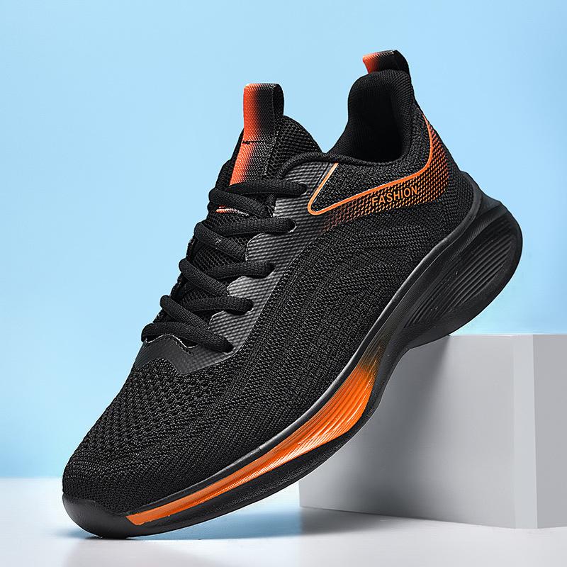 Junior High School Students Sports Shoes Men's Running Shoes Student High School Entrance Examination Special Shoes Youth Breathable Non-slip Lightwei