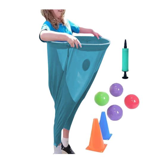 Granny Pants Yard Game Sets Giant Outdoor Games with 4 Bouncy Balls