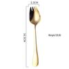 ZISIZ 304 Stainless Steel Iridescent Spoon-Fork Set