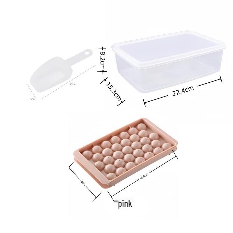 Abay Round Ice Cube Mold Set