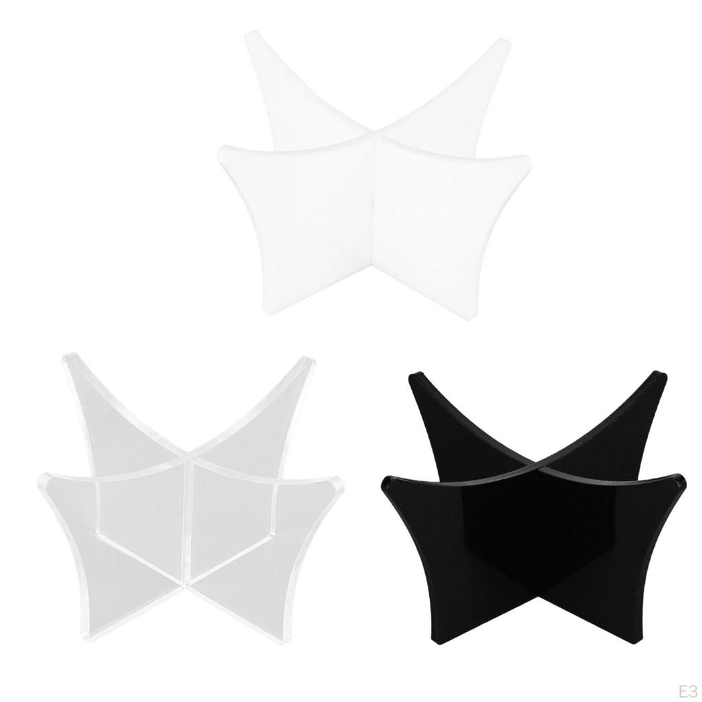 Acrylball-Ausstellungsständer Starkes Sammlerregal Aufbewahrung für Sportbälle Signiert Arbeitsplatte