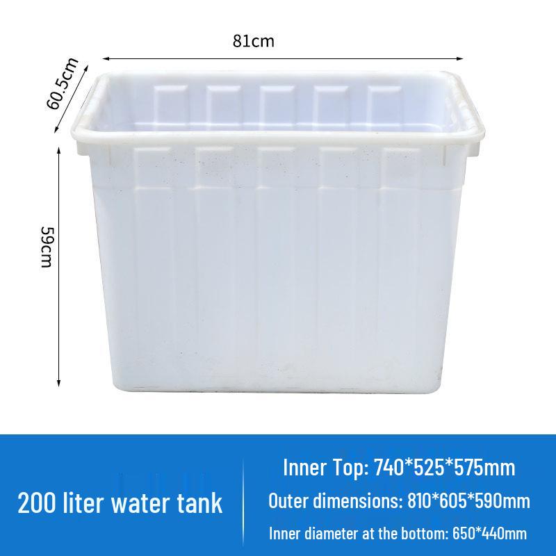 Rectangular Thickened Plastic Water Tank for Aquaculture and Fish Farming