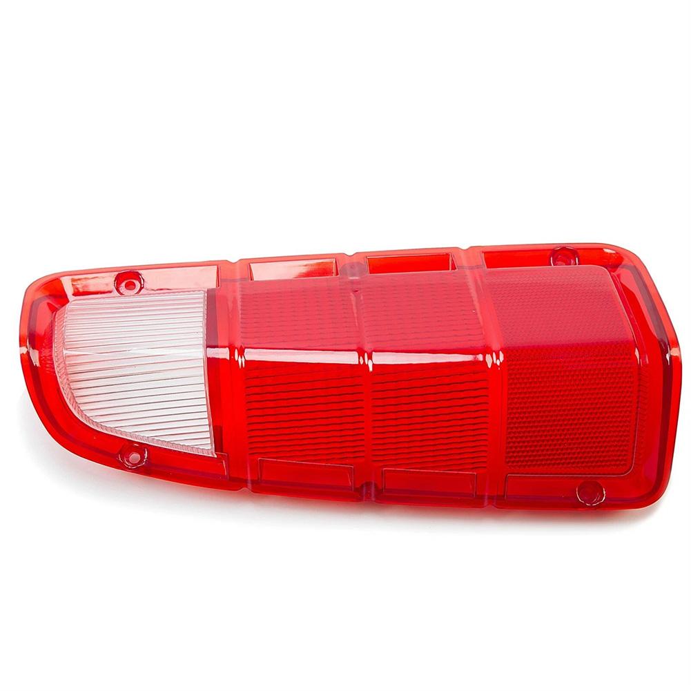 Classic Truck Restoration Red White Tail Light Lens Rear Replacement Reinforced Design Easy Bolt-on Installation