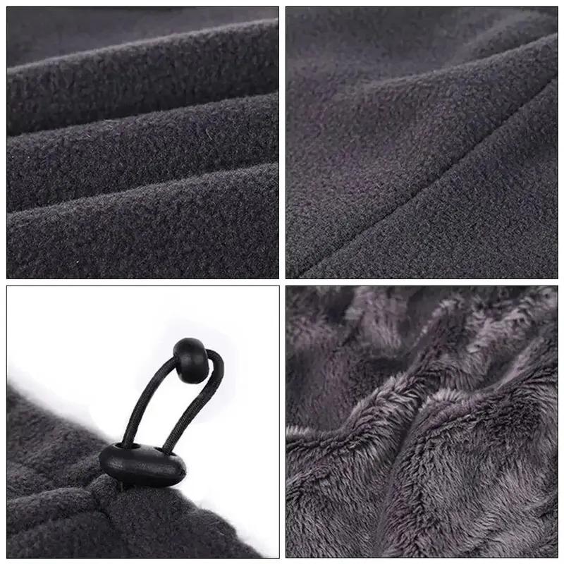 Winter Motorcyclewarm Mask Men Women Fleece Neck Outdoor Warmer Windproof Scarf Camping Hiking Balaclava Cycling Face Mask
