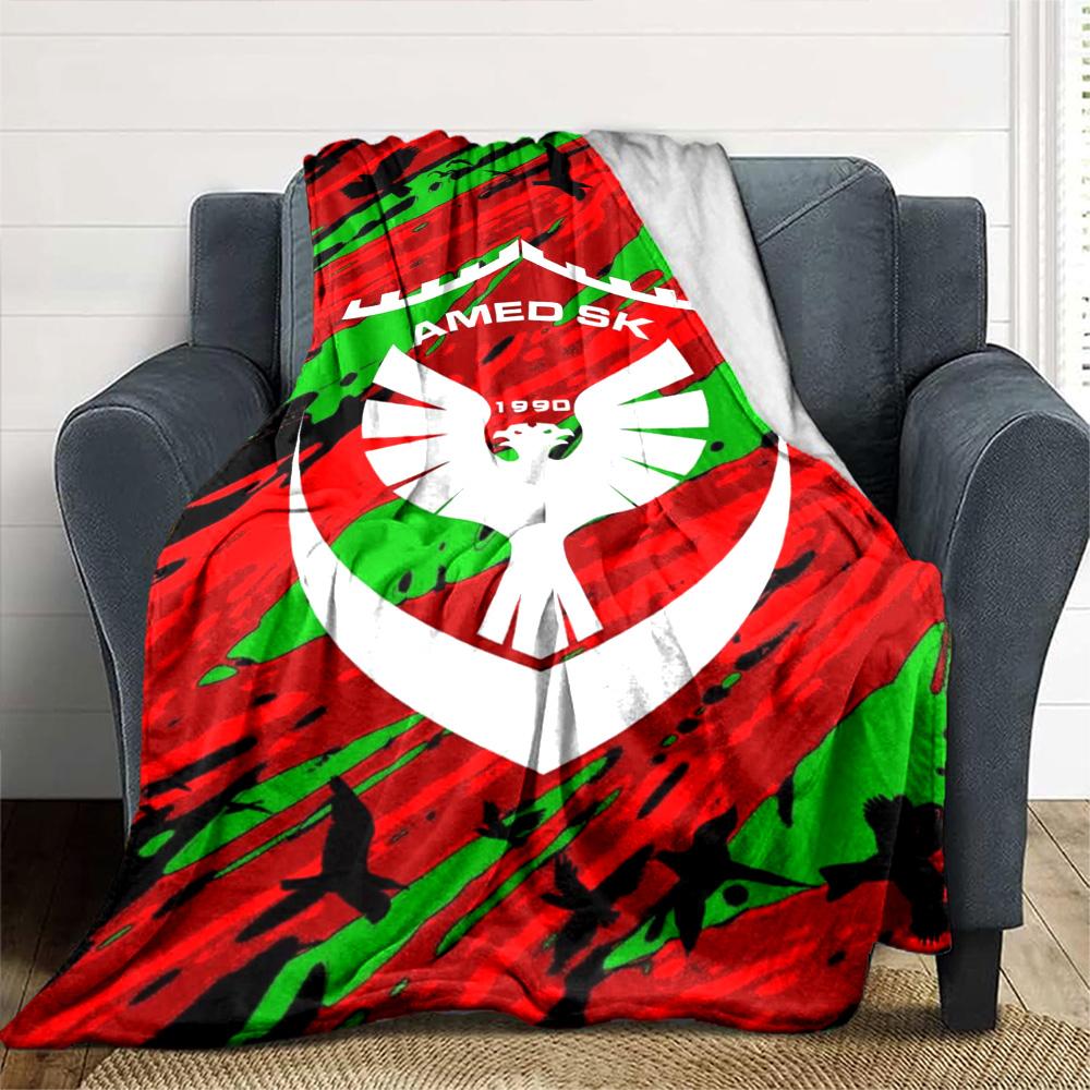 Amedspor Print Flannel Blanket High Quality Warm Comfortable Cover for All Seasons Perfect for Gifts Home Decor