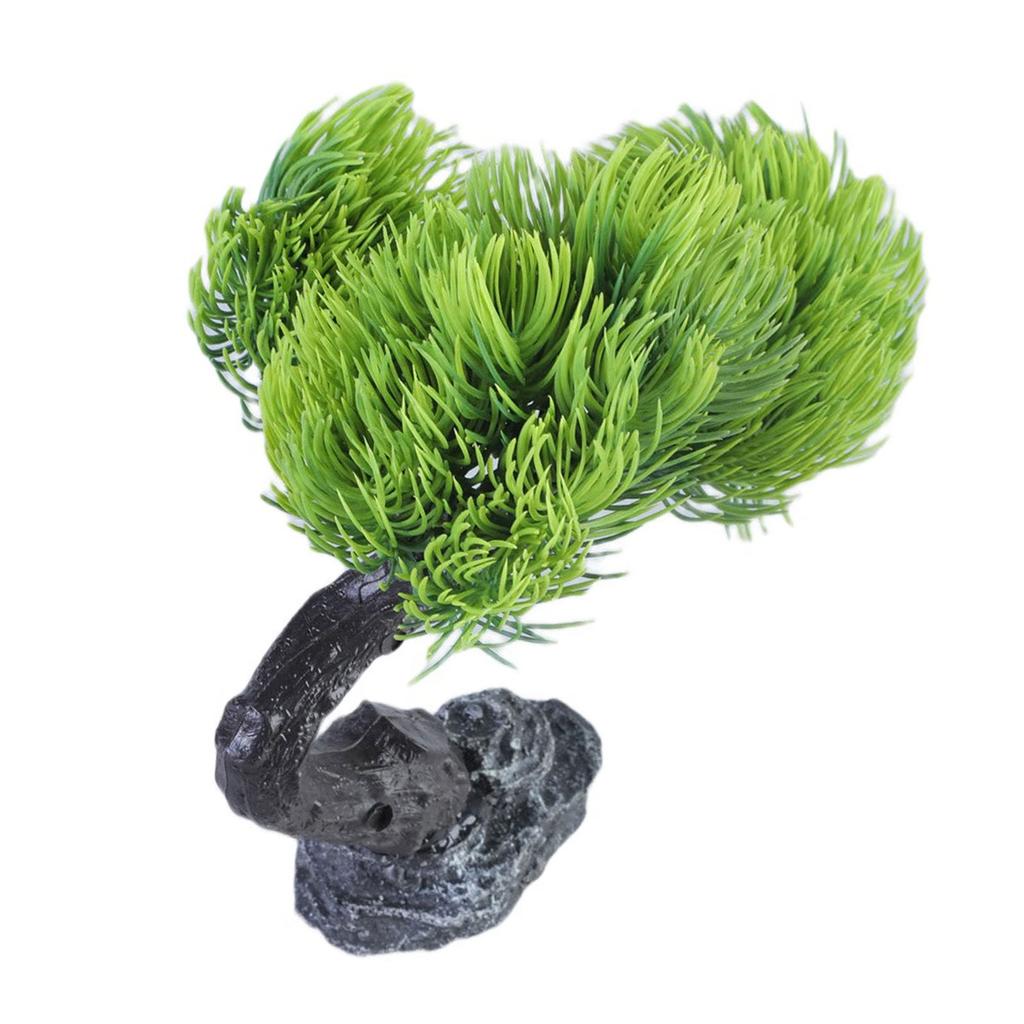 Landschaft Künstliche Pflanze Landschaft Fisch Tanks Dekorationen für Aquarien Terrarium Garnelen Baum Große Ornamente