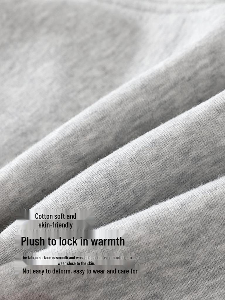 Girls' Velvet Micro-Flare Pants - Autumn/Winter, Soft & Skin-Friendly, Korean Style, Casual Outdoor Wear