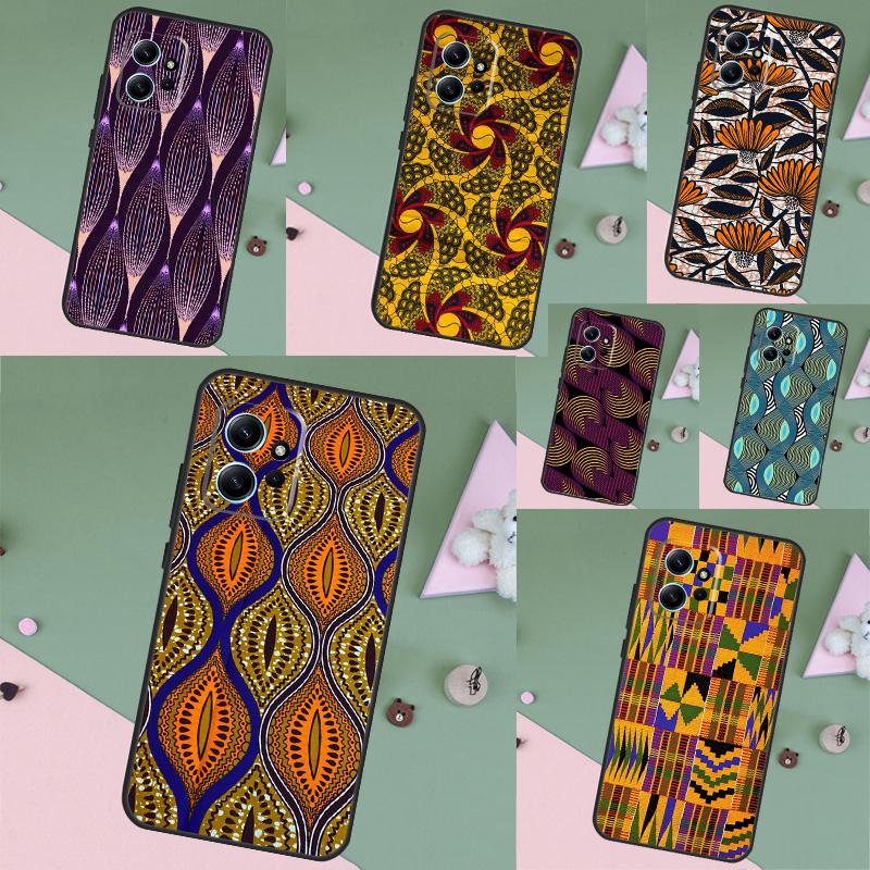 African Style Fabric Print Case For Xiaomi Redmi Note 14 Pro 13 12 11 10 15 Pro Plus Redmi 13 C 15 10C 12C 14C 15C Cover