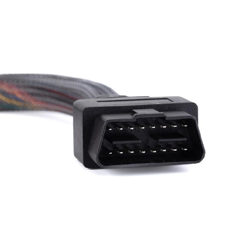 OBDII Extension Splitter Cord Adapter for Car Diagnostic Scanner OBD2 Splitter Cable 1 Male to 2 Female Extension Cable