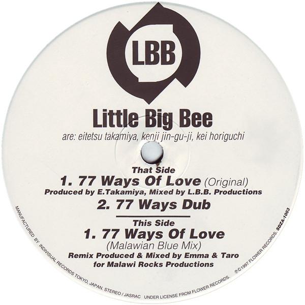 

12-дюймовая пластинка LITTLE BIG BEE - 77 Ways Of Love SDZA1003 Flower Records 1997 Япония Танцевальная и Электронная Б/У