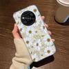 Daisy Flower Love Heart Phone Case For Xiaomi Poco X3 X4 M4 X5 X6 Pro Artistic Marble Couple Clear Transparent Shockproof Cover