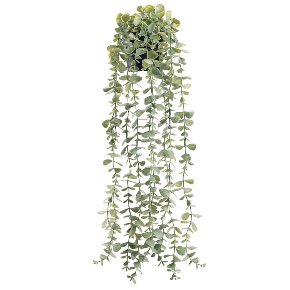 With Flower Pot Artificial Rattan Plant Artificial Eucalyptus Plant Living Room Decor зелёный