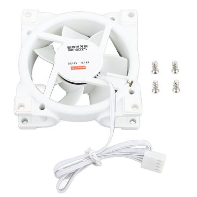80mm PWM Case Fan Efficient Silent MFDB Dynamic Pressure Bearing Intelligent Temperature Control 800‑2500RPM Speed PC