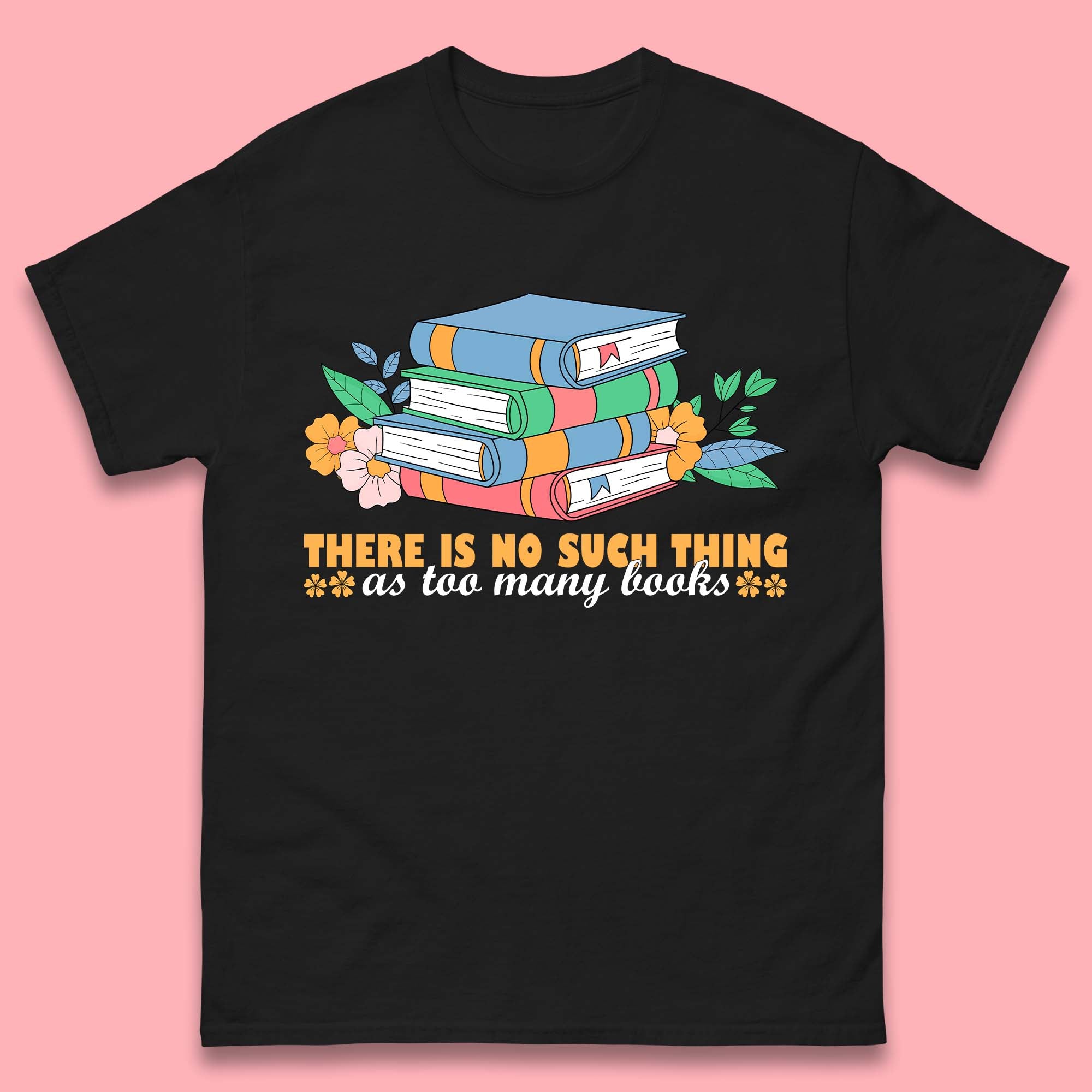 Too Many Books T-Shirt Womens Tops Tees XL