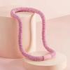 Weighted Design Waist Toning Ring Foldable Fitness Waist Trainer Soft Fitness Hoop  Home Gym