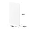 Yamazaki Magnetic Range Guard, 4 Panels, White, Panels: W18 x D0.7 x H32cm (per panel), Tower, Dishwasher Safe, Removable Panels, Oil Splash Guard, 14