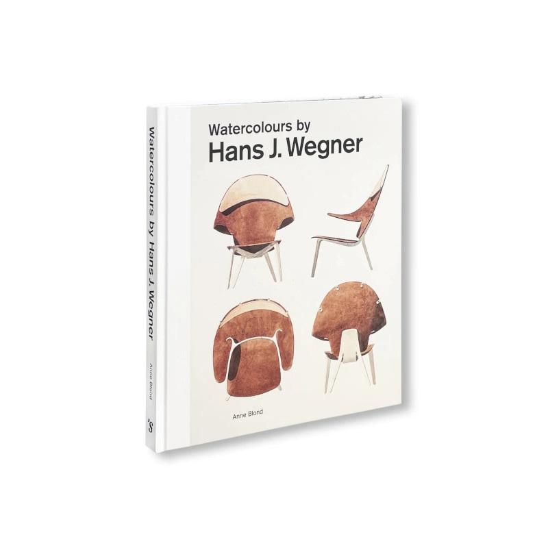 Hans J. Wegner Watercolours Art Book Hardcover Coffee Table Photography Props Scandinavian Denmark Stylish Furniture Design