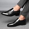 Leather Casual Business Men's Formal Shoes Spring Autumn Social Shoe Male Suit Cheap Clearance Office Gentleman Clothing New 39
