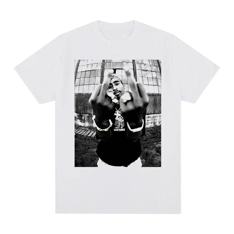 2024 Unisex Oberteile Tupac 2pac Shakur Hip Hop Makaveli Rapper Dogg Biggie Eminem Smalls Neues T-Shirt Harajuku Unisex Kleidung Oversized