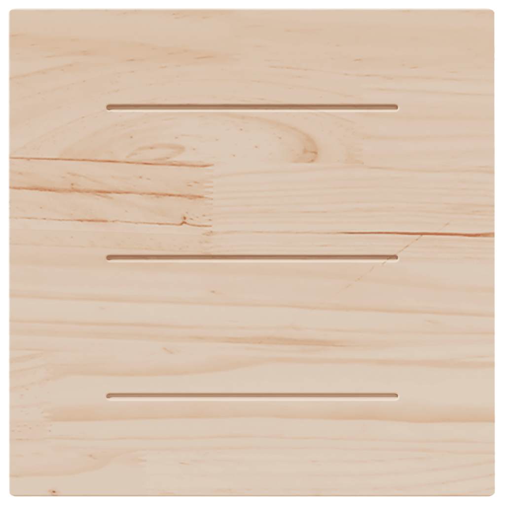 Vidaxl Blat Do Stolika, 50X50X2,5 Cm, Kwadratowy, Lite Drewno Sosnowe