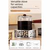 Stainless Steel Tea Warmer Base Oxygen Hole Design Teapot Heater Teapot Warmer  Most Teapots