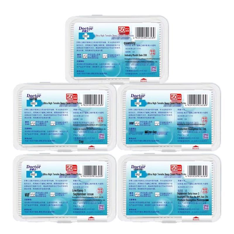 Dr. Tooth Ultra-Strength Dental Floss Picks