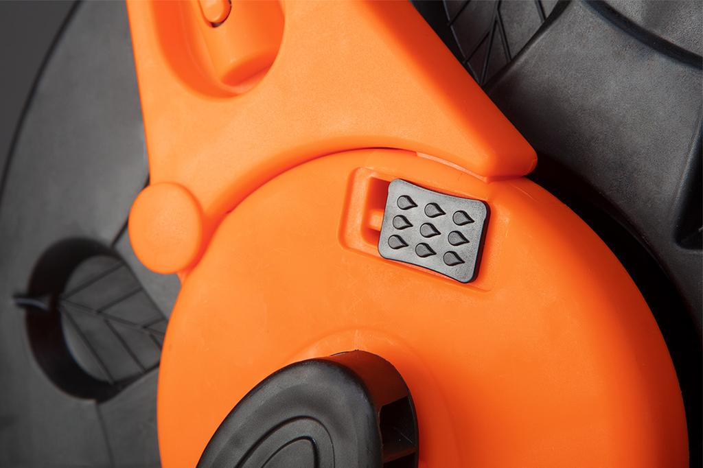 Garden hose stand, plastic, up to 60 m of 1/2" hose