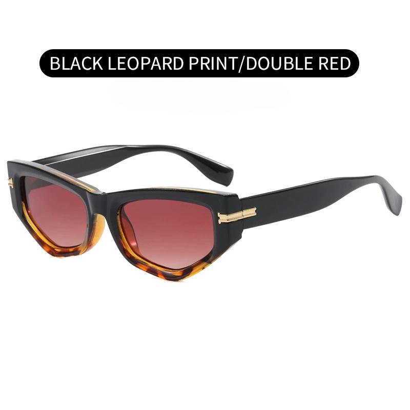 Vintage Cat Eye Sunglasses for Women New in Fashion Gradient Women Black Shades Trendy Chic Luxury Brand Designer Sun Glasses