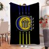 Rosario Central Crest Blanket Outdoor Flannel Blanket for Camping, Hiking, Garden Parties, Picnic Essentials,gift for family and friends