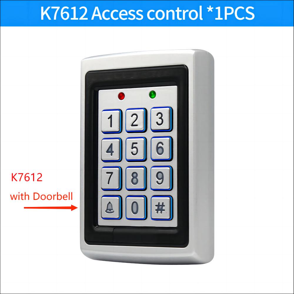 K7612 Metall-Zugangskontroller mit Ausweis- und Passwortzugang
